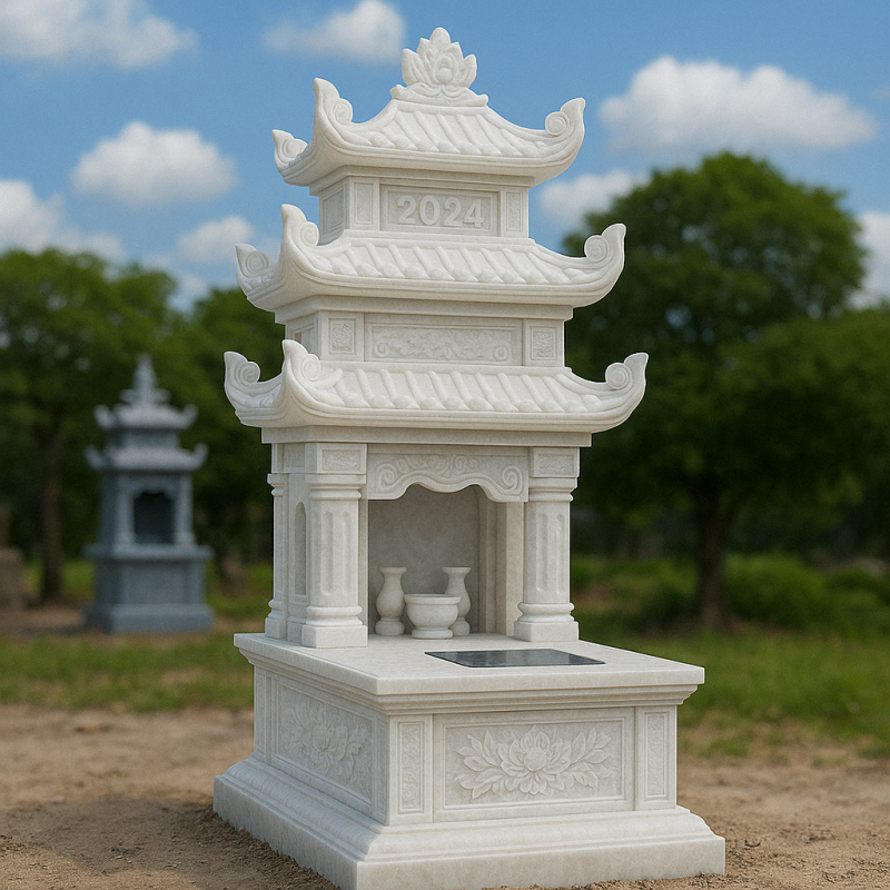 Ảnh mộ ba mái 2